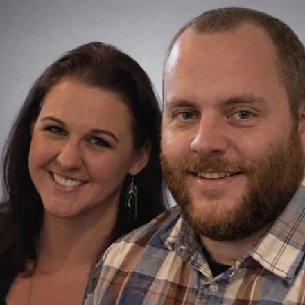 Portrait of Ross & Melissa Huston